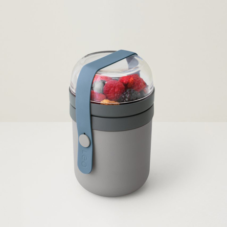 Набір контейнерів для ланчу BergHOFF LEO 2 предмета сірий (3950148) - 2 Набір контейнерів для ланчу BergHOFF LEO 2 предмета сірий (3950148) - 2