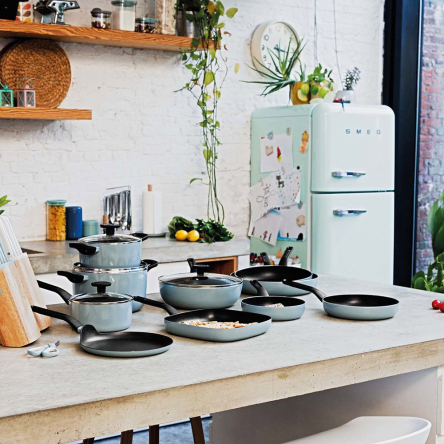 Кастрюля с антипригарным покрытием BergHOFF LEO SLATE, диаметр 20см, 2.9л (3950333) - 5