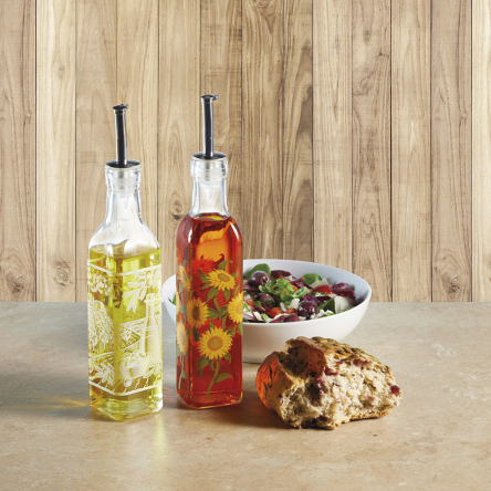 Пляшка для олії або оцту Kitchen Craft WORLD OF FLAVOURS Toscana, скло, 275 мл - 2 Пляшка для олії або оцту Kitchen Craft WORLD OF FLAVOURS Toscana, скло, 275 мл - 2