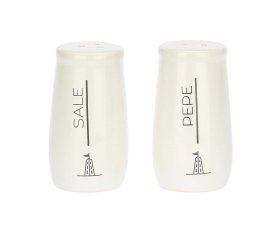 U10091401A83 Набор для соли и перца La Porcellana Bianca GLI ONESTI, фарфор, 58 мл