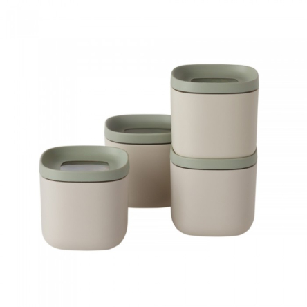 3950660 Набір контейнерів для зберігання LEO BALANCE, 160 мл, 4 пр. - 1 3950660 Набір контейнерів для зберігання LEO BALANCE, 160 мл, 4 пр. - 1