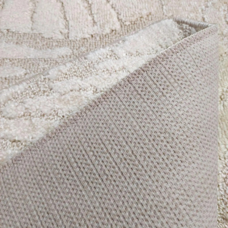 Набор ковриков TM Bravira серия Classik (55х90, 45х55см) бежевый Beige, полипропилен (CLT202022-153) - 4