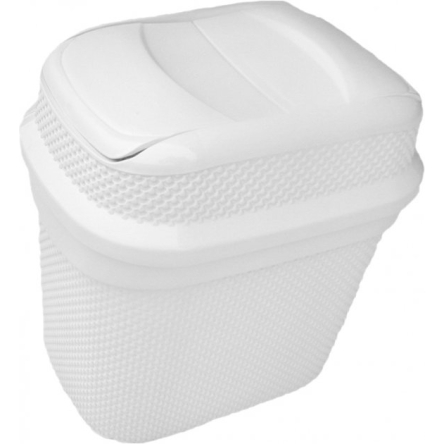 Мусорка UCS DROP DESIGN 16л белая кость (UCS-134006.3) - 1