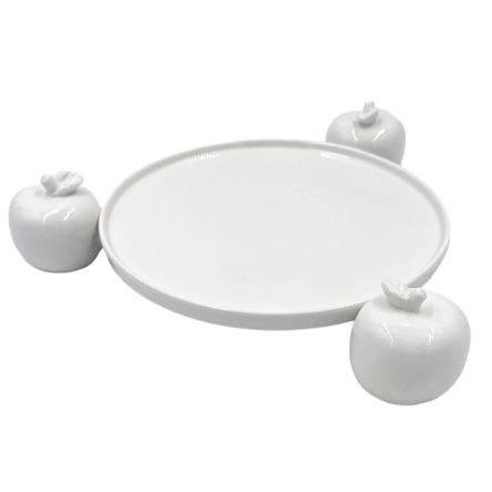 U10314066A83 Блюдо для фруктів La Porcellana Bianca FATTORIA, порцеляна, діам. 22 см - 1