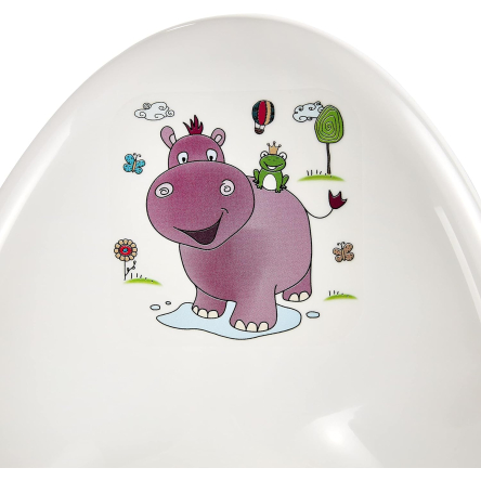 Горшок ночной Keeeper Deluxe Hippo белый (KEE-8648) - 3 Горшок ночной Keeeper Deluxe Hippo белый (KEE-8648) - 3
