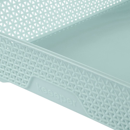 Кошик для зберігання Keeeper Мirko А-4 блакитний (КЕЕ-371.2) - 2