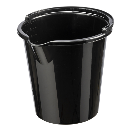 Відро пластикове Plast Team із лійкою 10л чорне (TEA-1059.2) - 1 Відро пластикове Plast Team із лійкою 10л чорне (TEA-1059.2) - 1