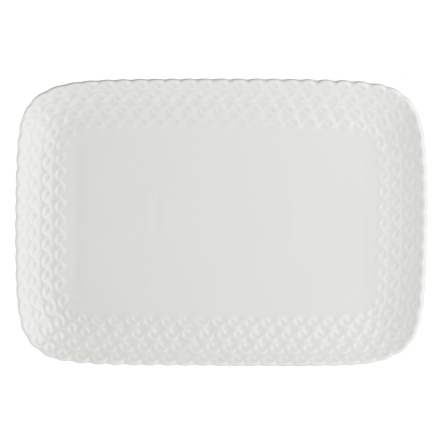 P002800427 Піднос прямокутний La Porcellana Bianca MOMENTI, порцеляна, 27 х 19 см - 4