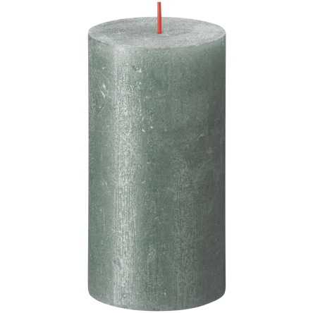 Свеча Рустик Bolsius SHIMMER столбик 13х6.8см оксидно-синяя (BOL- 647169.1) - 1 Свеча Рустик Bolsius SHIMMER столбик 13х6.8см оксидно-синяя (BOL- 647169.1) - 1
