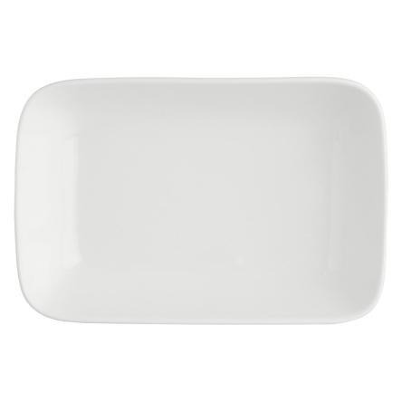 P004701177 Тарілка глибока прямокутна La Porcellana Bianca ESSENZIALE NEW AGE, порцеляна, 11 х 7,7 х - 1