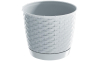 Горшок для цветов Prosperplast RATOLLA круглый 19х16.5см белый (70764-449) - 1