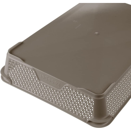 Кошик для зберігання Keeeper Мірко А-4 сіро-коричневий (КЕЕ-371.3) - 4