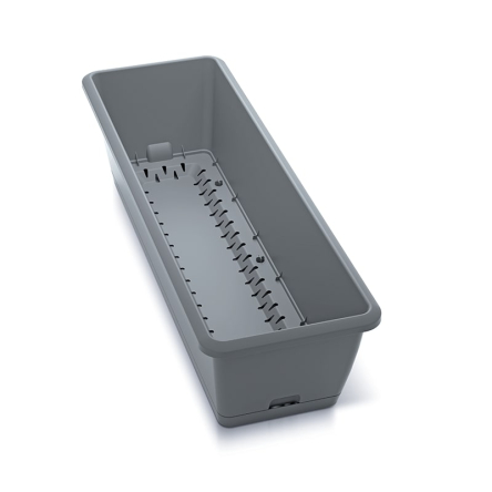 Балконний ящик Prosperplast RESPANA EASYCARE 59.3х19х14см сірий (63004-405) - 3