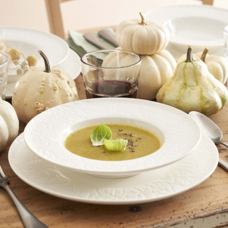 P004300002 Тарілка супова La Porcellana Bianca BOSCO, порцеляна, діам. 20 см - 2