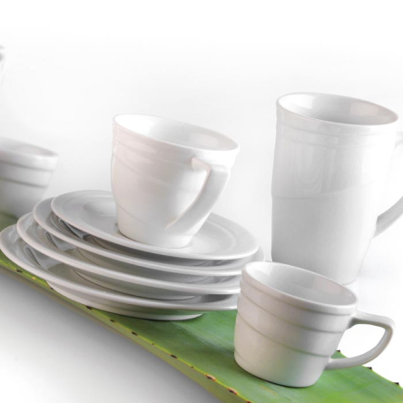 Чашка BergHOFF Hotel, порцелянова з блюдцем 150мл (1690346) - 2