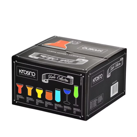 Набор бокалов для коктейлей SHAKE №1 190млх4шт (KROS-912554) - 3 Набор бокалов для коктейлей SHAKE №1 190млх4шт (KROS-912554) - 3