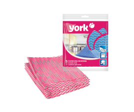 Салфетка YORK Макарена 35х34см 5шт (YR-2103)