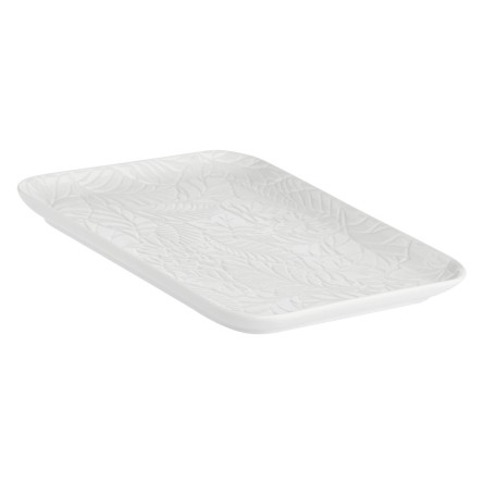 P004302015 Поднос сервировочный La Porcellana Bianca BOSCO, фарфор, 20 х 15 см - 1