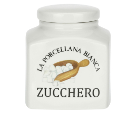 P0126110ZU Банка для цукру La Porcellana Bianca CONSERVA, порцеляна, 1,1 л