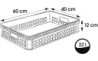 Ящик для зберігання Keeeper Transport box 22л (KEE-0883) - 6 Ящик для зберігання Keeeper Transport box 22л (KEE-0883) - 6