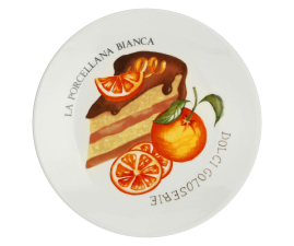 P022600175 Набор тарелок для десерта La Porcellana Bianca GOLOSERIE, фарфор, диам. 17,5 см, 6 пр.
