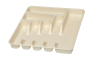 Лоток для столових приладів Keeeper кремовий на 7 елементів (KEE-0163.3) - 1 Лоток для столових приладів Keeeper кремовий на 7 елементів (KEE-0163.3) - 1