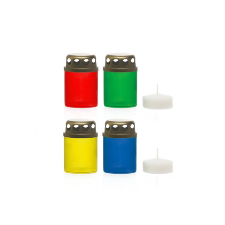 Лампадка пластмасова №60 з металевою кришкою - 1 Лампадка пластмасова №60 з металевою кришкою - 1