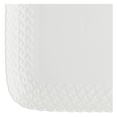 P002800427 Піднос прямокутний La Porcellana Bianca MOMENTI, порцеляна, 27 х 19 см - 5