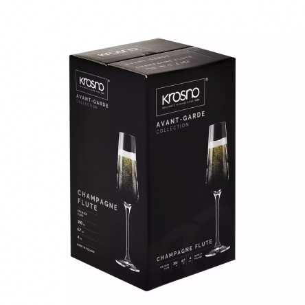 Набір келихів для шампанського AVANT-GARDE 180мл х 4шт (KROS-909721) - 2 Набір келихів для шампанського AVANT-GARDE 180мл х 4шт (KROS-909721) - 2