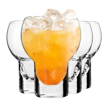 Набор бокалов для коктейлей SHAKE №3 200млх4шт (KROS-912530) - 3