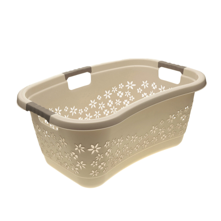 Кошик для білизни Keeeper Deluxe 49л кремовий (КЕЕ-1881.3) - 1