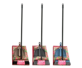 Комплект для уборки YORK Комби (Совок, щетка для пола, кий) (YR-587)