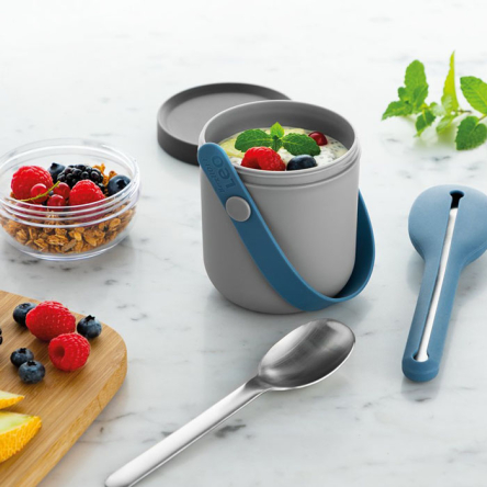 Контейнер для їжі та набір столових приборів BergHOFF LEO (3950235) - 4