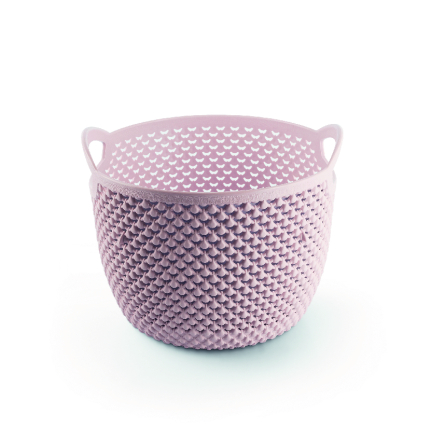 Кошик для зберігання UCS DROP DESIGN круглий 3.3л пудрово-рожевий (UCS-153007.1) - 1 Кошик для зберігання UCS DROP DESIGN круглий 3.3л пудрово-рожевий (UCS-153007.1) - 1