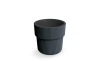 Горшок для цветов Prosperplast Milly 29.9х29.9х28.5см круглый с ободком антрацит (67716-433) - 1