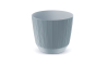Горщик для квітів Prosperplast RYFO 12.6х12.6х10.8см круглий світло-сірий (83699-443) - 1
