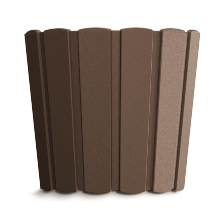 Горщик для квітів Prosperplast Boardee Basic 20х20х18см коричневий (25555-222) - 1 Горщик для квітів Prosperplast Boardee Basic 20х20х18см коричневий (25555-222) - 1