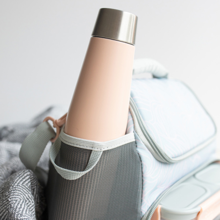 Бутылка металлическая Built Mindful, с двойными стенками, бежевая, 540 мл - 2 Бутылка металлическая Built Mindful, с двойными стенками, бежевая, 540 мл - 2