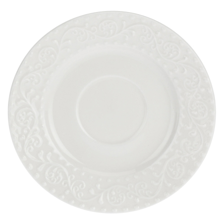 P005200016 Чашка для чаю з блюдцем La Porcellana Bianca SOGNANTE, порцеляна, 350 мл - 3