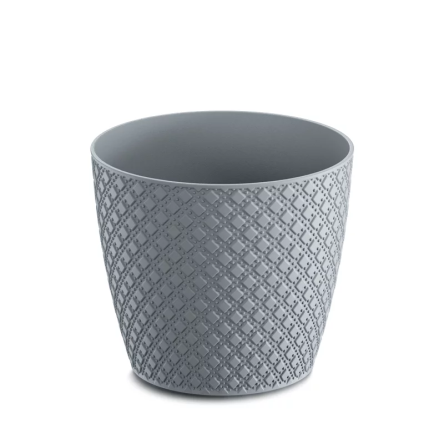 Горшок для цветов Prosperplast ORIENT 13х11см серый (26446-405) - 1 Горшок для цветов Prosperplast ORIENT 13х11см серый (26446-405) - 1
