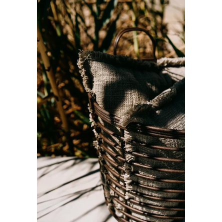 Кошик ажурний Prosperplast ZANZI ECO WOOD з ручками багатофункціональний 43х46.3см бежевий (82128-4665) - 5 Кошик ажурний Prosperplast ZANZI ECO WOOD з ручками багатофункціональний 43х46.3см бежевий (82128-4665) - 5