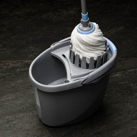 Відро пластикове YORK BACTERIA STOP 12л овальне +віджим (YR-70000) - 6