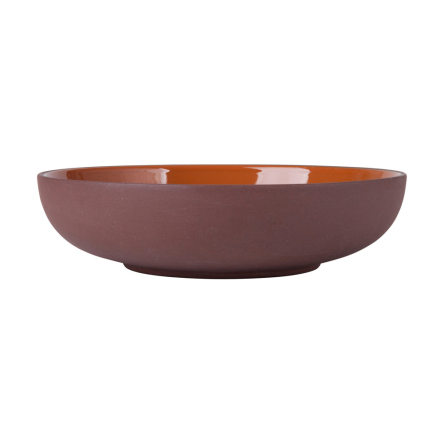 KL0226 Миска сервировочная SIENNA терракота, керамика, диам. 20 см, 1070 мл - 1 KL0226 Миска сервировочная SIENNA терракота, керамика, диам. 20 см, 1070 мл - 1