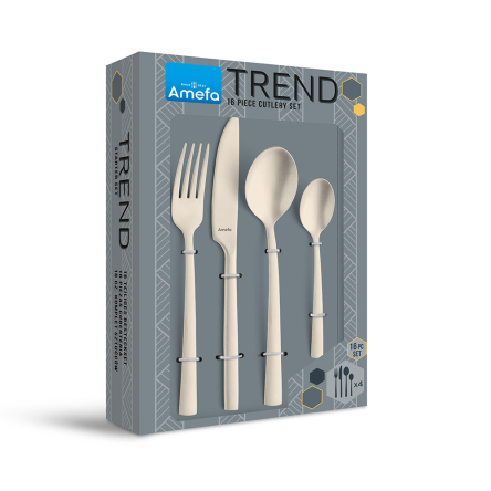 Набір столових приборів Amefa MANILLE CHAMPAGNE, 16 - 2