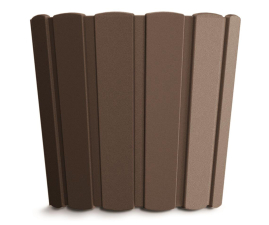 Горщик для квітів круглий Boardee Basic 29х25.5см коричневий (25647-222)