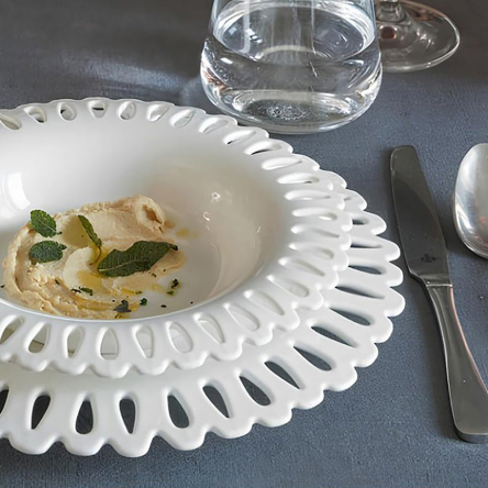 U10141111A83 Тарелка обеденная La Porcellana Bianca GIULIETTA, 28 см - 5